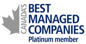 Canada's Best Managed Companies - Platinum member