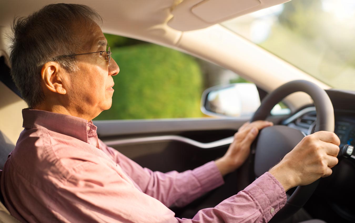 Permis de conduire comme un pied