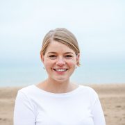 Sara Hawes, Care Manager smiling for a photograph.