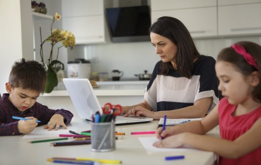 Mothers Working From Home