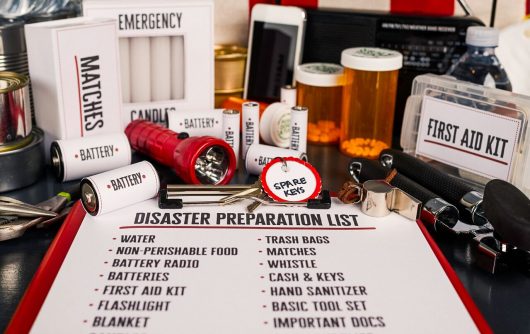 Disaster preparation list