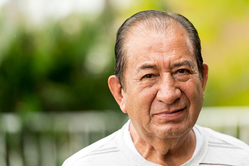 senior man portrait