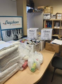 Soap, towels and kits