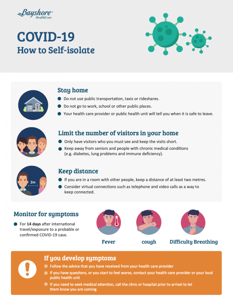 How to self isolate