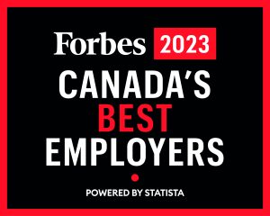 Banner for Forbes 2023 Canada's Best Employers, powered by Statista