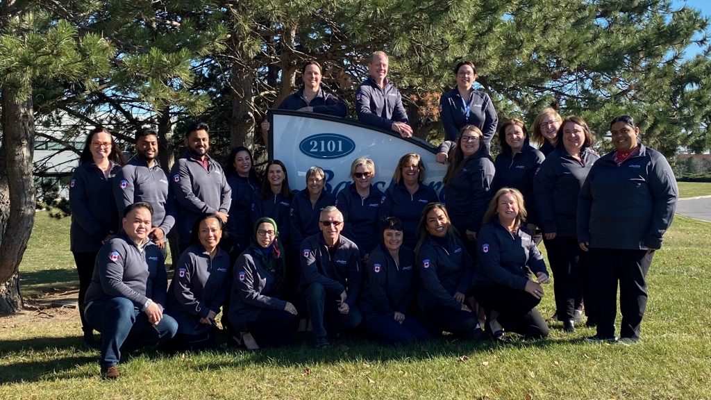Bayshore's clinical team outside