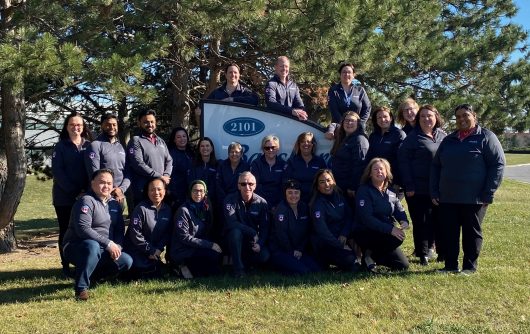 Bayshore's clinical team outside