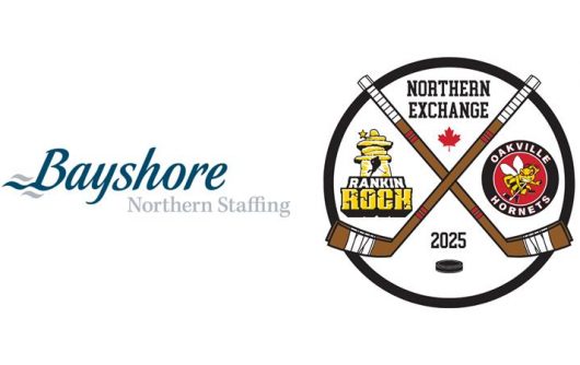 Bayshore Northern Staffing Announces Sponsorship of the 2025 Rankin Inlet and Oakville Hornets