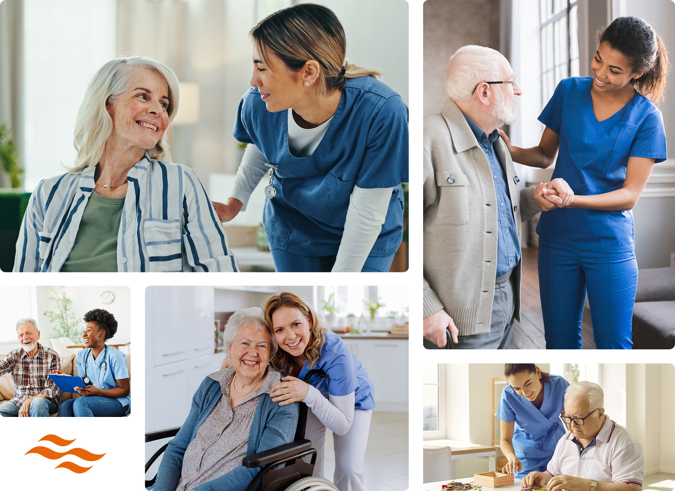 Collage des emplacements des soins à domicile de Montréal