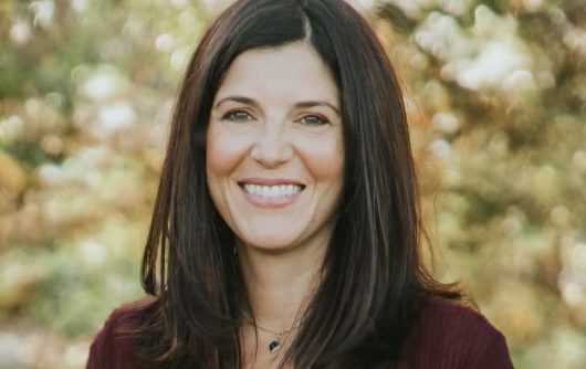 A smiley woman